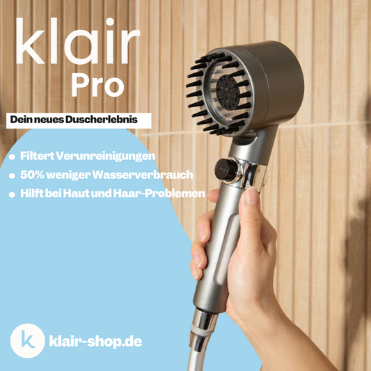 Pommeau de douche filtrant Klair